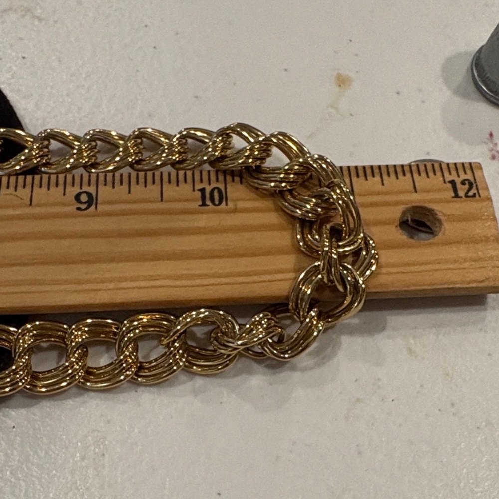 Napier Gold-Tone Chain Necklace & Bracelet - Picture 5 of 6